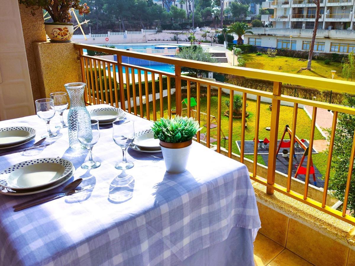 Luminoso Apartamento En Salou Con Terraza Y Parque Infantil Ideal Familias מראה חיצוני תמונה