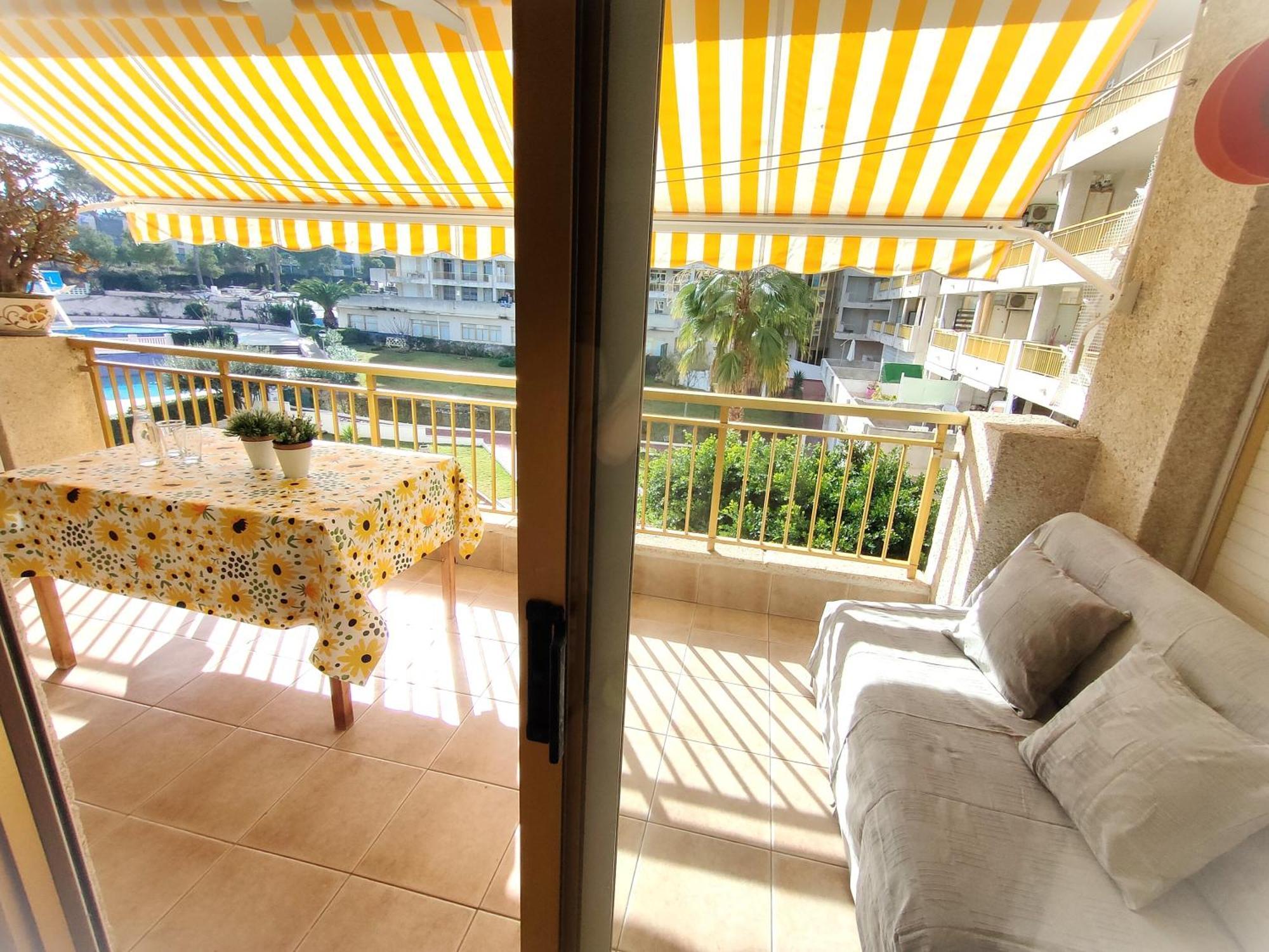 Luminoso Apartamento En Salou Con Terraza Y Parque Infantil Ideal Familias מראה חיצוני תמונה